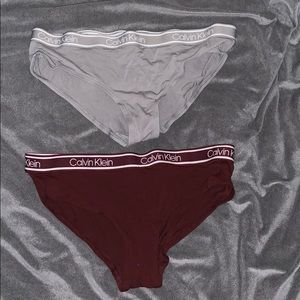 Six pairs of Calvin Klein underwear - never worn